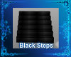 black steps