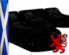 Retro Couch Black