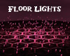 Dark Pink Floor Lights