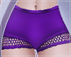 -S- Purple Mesh Shorts