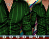 Green Striped Shirt