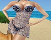 tropic blu dress