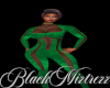 !BM Glitter Green Romper