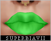 Scarla Green Lips