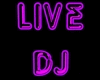Live Dj Sign Neon