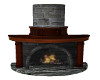 old style fireplace