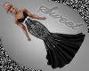 Black Adera Evening Gown