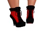 Harley Quinn Boots bl/rd