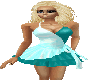 (T) Pastel Teal Dress