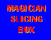 Magician slicing box