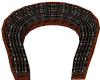 Leather Horseshoe Sofa