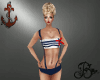 ^B^ Navy Pin up Blond 