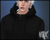•Black Hoodie