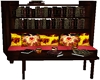 Phoenix Bookcase Bench