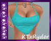 {KT} Sexi Tank Teal