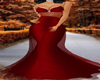 HOLIDAY RED GOWN