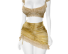 gold outfit