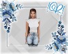 White Fashion Tee