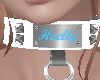 Hoelly Halsband weiß