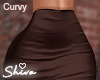 $ Satin Skirt Curvy