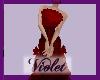 (V) Red rose gown