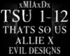 [M]THATS SO US-ALLIE X