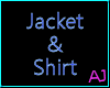 (AJ) Jacket & Shirt