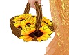 Sunflower Basket