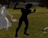 Silhouette dancer