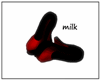 |milk| Pure Red Shoe