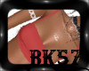 *BK*Tied Tank Red