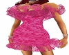 Sexy Pink Lace Dress