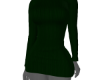 .M. Knitted Dress-Green