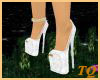 ~TQ~white wedding shoes