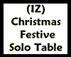 (IZ) Festive Solo Table