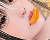 色 !Orange" in Mouth