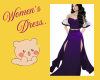 Women's Purple Dress