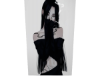 Grunge hot girl cutout