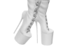 NCA White boots