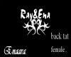 rayena back tattoo