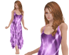 TF* Purple Scarf Dress