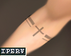 lPl Mesh tatto Cruz  |L