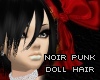 [P] noir punk doll hair