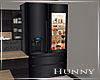 H. Black Smart Fridge