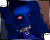 T: Blue Bun Hair V4