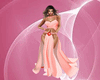 new pink bikini gown