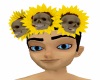 *M* Skull Sunflowers