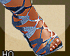 DENIM HEEL , DENIM DRES
