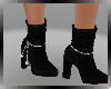 F* ANKLE BLACK BOOTS