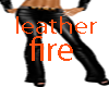 leather fire pants